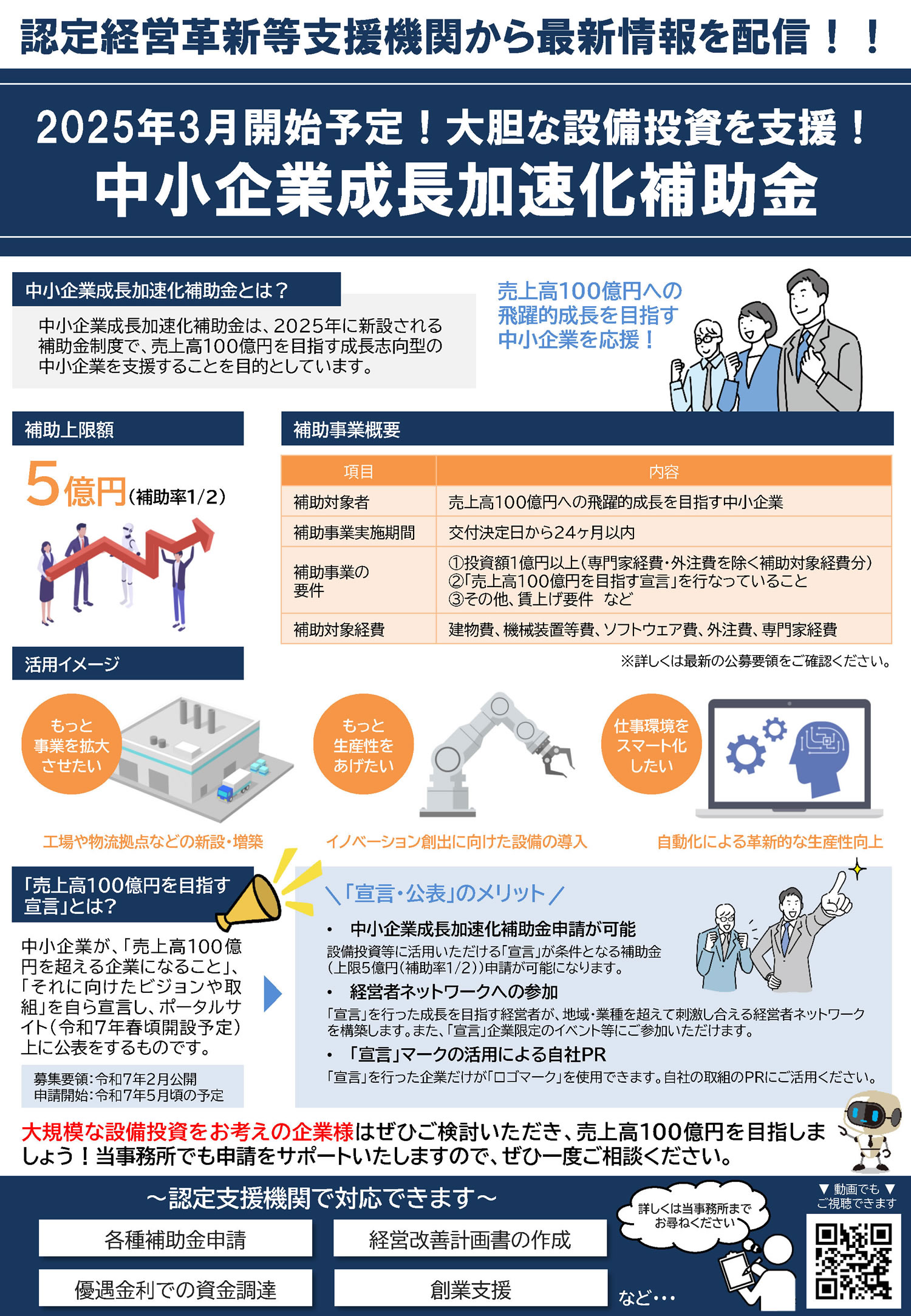 ニュースレター　中小企業成長加速化補助金（NewsLetter2025年2月号）